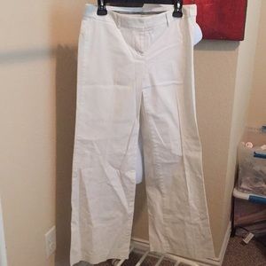 Editor white Express wide leg pants